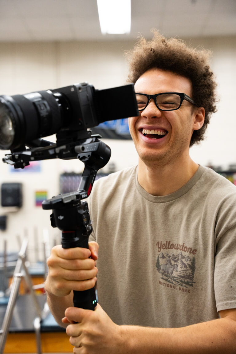 Tyson filming at SoWashCo