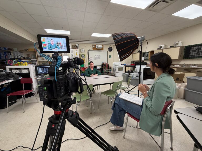 Filming at MREA