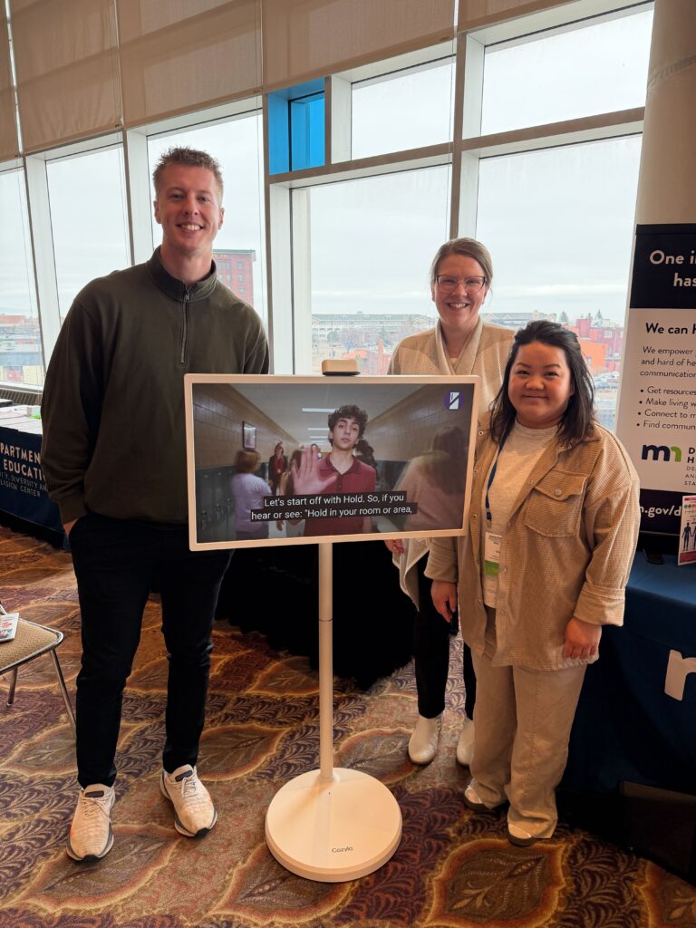 Sam at the school safety conference