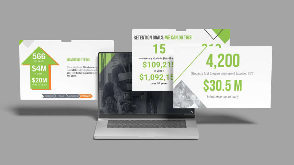Slide deck mockup