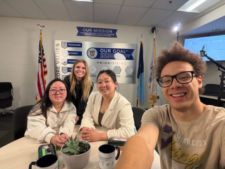 group photo in an office